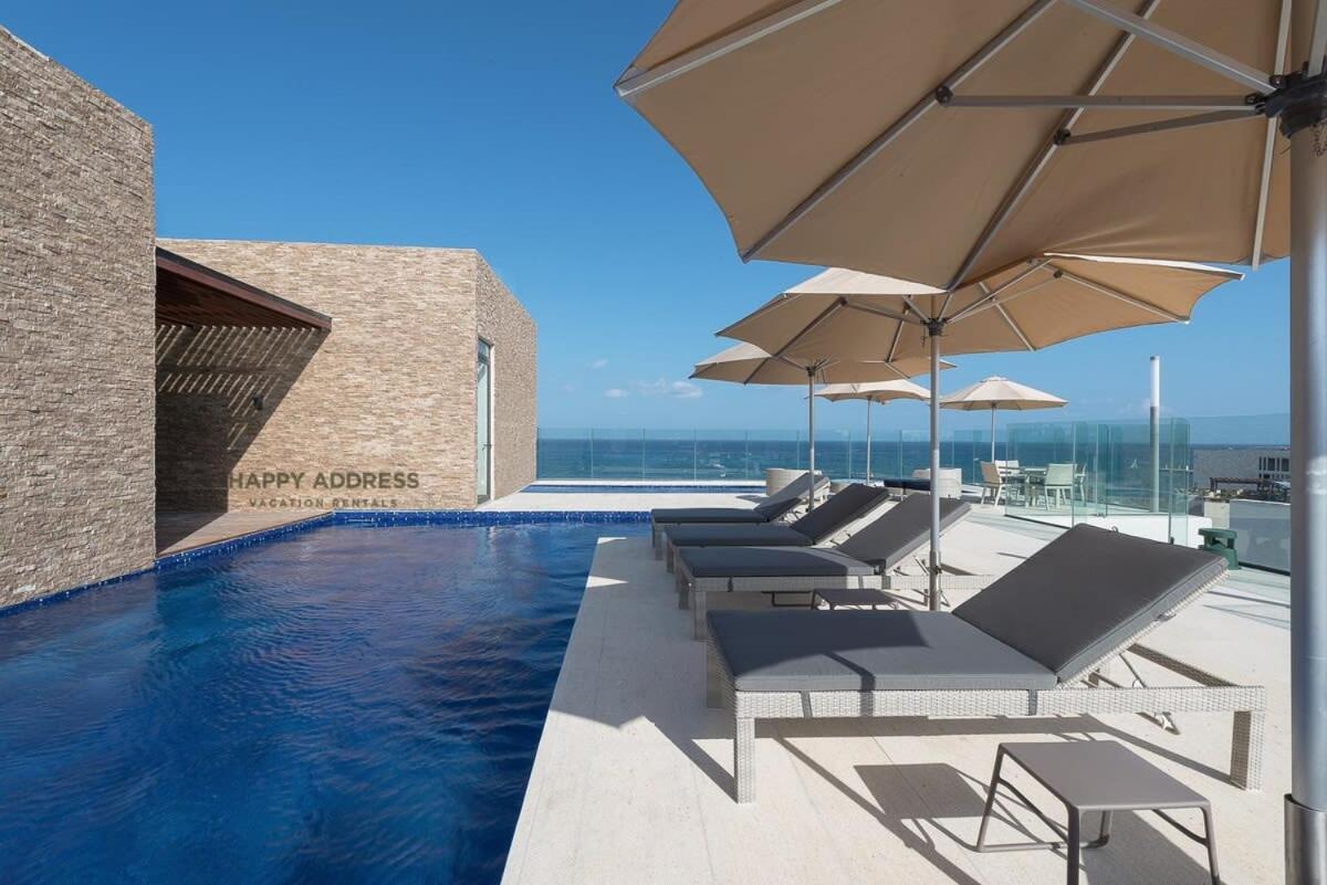 Trendy 1 Bedroom Apartment In Cruz Con Mar Brand New Building Playa del Carmen Exterior photo